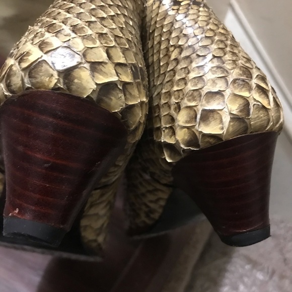 Handcrafted Snake Skin Boots - Picture 6 of 8